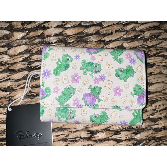 Loungefly Disney Tangled Pascal Mini Backpack Wallet - Picture 8 of 10